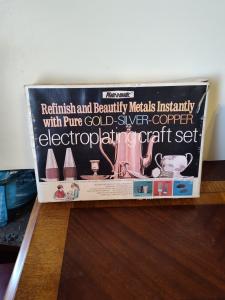 Gold, Silver & Copper Electroplating Kit - Plate O Matic 100