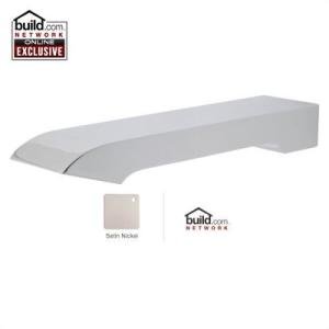 Rohl CA2217 Satin Nickel Wall Mounted Tub Spout