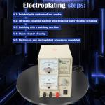 Jewelry Electroplating Kit for Gold, Silver, Platinum