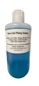 Rose Gold Electroplating Solution - 8oz