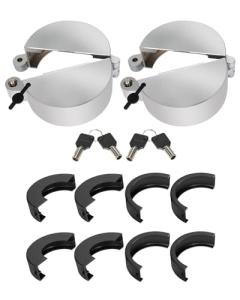 Zinc Alloy Truck Locking Fuel Cap Cover