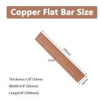 Copper Flat Bars for DIY Electroplating Projects
