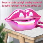 Lip-Shaped Electroplating Phone for Home Decor
