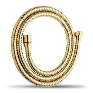 Kink-Free Stainless Steel Shower Hose - 80 in Gold