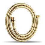 Kink-Free Stainless Steel Shower Hose - 80 in Gold