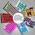 104 Keys Backlit PBT Keycaps for Mechanical Keyboards