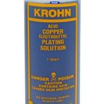 Krohn Copper Electroplating Solution for Jewelry