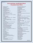Electroplating, Anodizing & Metal Treatment Guide