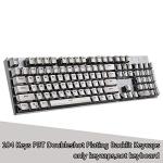 104 Keys Backlit PBT Keycaps for Cherry MX Keyboards