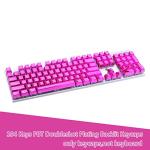 104 Keys Backlit PBT Keycaps for Cherry MX Keyboards