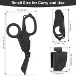 Lemasa 6-in-1 Electroplating Trauma Shears Set