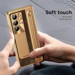 NINKI Gold Leather Case for Galaxy Z Fold 6