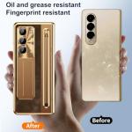 NINKI Gold Leather Case for Galaxy Z Fold 6
