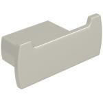 Polished Nickel Double Robe Hook - Modern Style