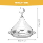 YARNOW 8-Inch Electroplating Metal Serving Tray