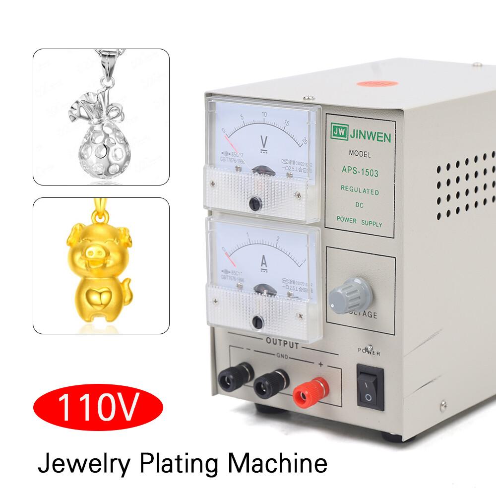 Plating Machine Gold Silver Electroplating kit Plater Jewelry Processing Tool!