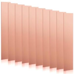 10 Pcs Pure Copper Anode Sheets for Electroplating