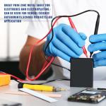 Zonon 12 Pcs High Purity Copper Zinc Anode Sheets