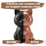 Graphite Conductive Paint for Electroplating DIY Kits
