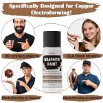Graphite Conductive Paint for Electroplating DIY Kits