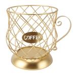 Modern Electroplated Metal Coffee Pod Holder