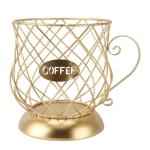 Modern Electroplated Metal Coffee Pod Holder