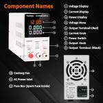 Programmable Adjustable DC Power Supply for Electroplating