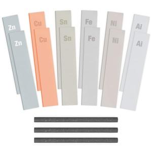 15-Piece Metal Electroplating Electrode Strips Kit