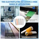 15-Piece Metal Electroplating Electrode Strips Kit