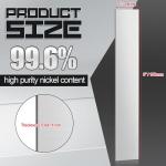 8 Pcs Pure Nickel Strip Electroplating Kit