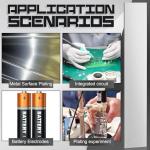 8 Pcs Pure Nickel Strip Electroplating Kit