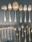 Vintage 50-Piece Silver Plate Flatware Set