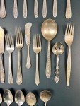 Vintage 50-Piece Silver Plate Flatware Set