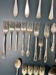 Vintage 50-Piece Silver Plate Flatware Set