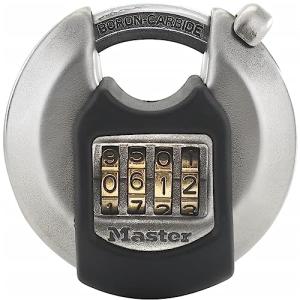 Heavy Duty Combination Disc Padlock by Master Lock