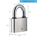 Yale Y112 Iron Disc Padlock 60mm - Durable Security