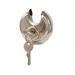 12 Pack Shielded Stainless Steel Round Padlocks