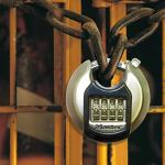 Heavy Duty Combination Disc Padlock by Master Lock