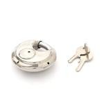 12 Pack Shielded Stainless Steel Round Padlocks