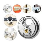 Helonge Heavy-Duty Disc Padlock with Key