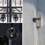 DAYGOS Waterproof Keyed Stainless Steel Padlocks, 2 Pack