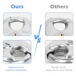 DuoTyga Heavy Duty Discus Padlock - 5 Pack