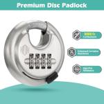 HOX Heavy-Duty Unpickable Disc Lock, 70mm