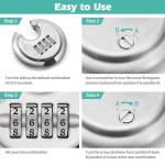 HOX Heavy-Duty Unpickable Disc Lock, 70mm