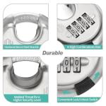 HOX Heavy-Duty Unpickable Disc Lock, 70mm