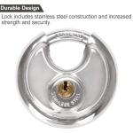 STARVAST Heavy Duty Stainless Steel Disc Locks - 2 Pack