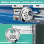 HOX Heavy-Duty Unpickable Disc Lock, 70mm