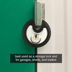 Chumia 10 Pack Stainless Steel Keyed Alike Padlocks