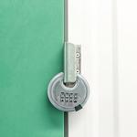 FJM Security 4-Dial Unpickable Disc Padlock 4-Pack