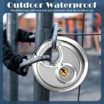 10 Pack Keyed Alike Stainless Steel Padlocks